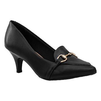 Scarpin-Preto-Salto-Fino-Baixo-Fivela-Frontal-|-Beira-Rio-Tamanho--35---Cor--PRETO-0